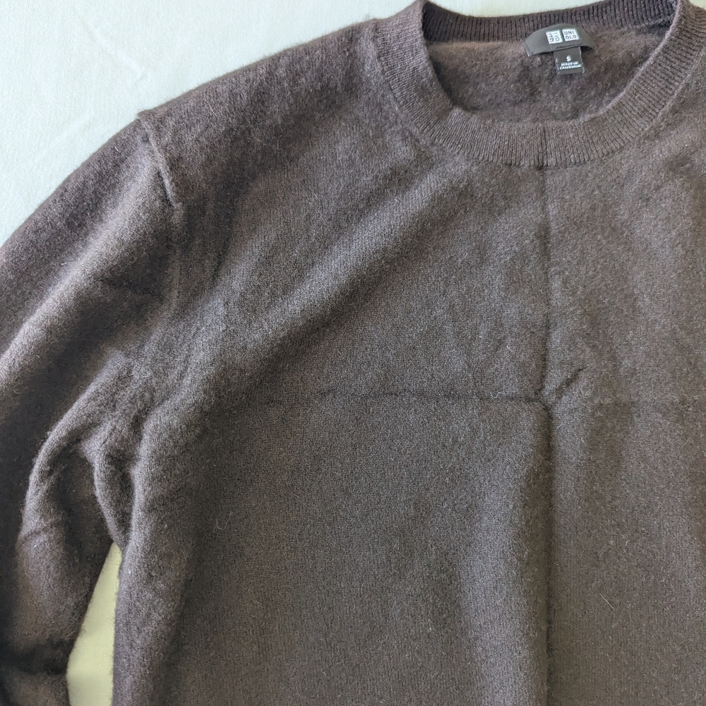 Uniqlo Brown Cashmere Sweater - Picture 4 of 9